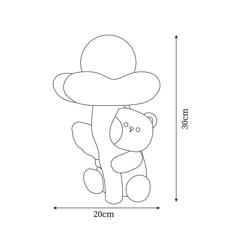 Cute Bear Resin Table Lamp