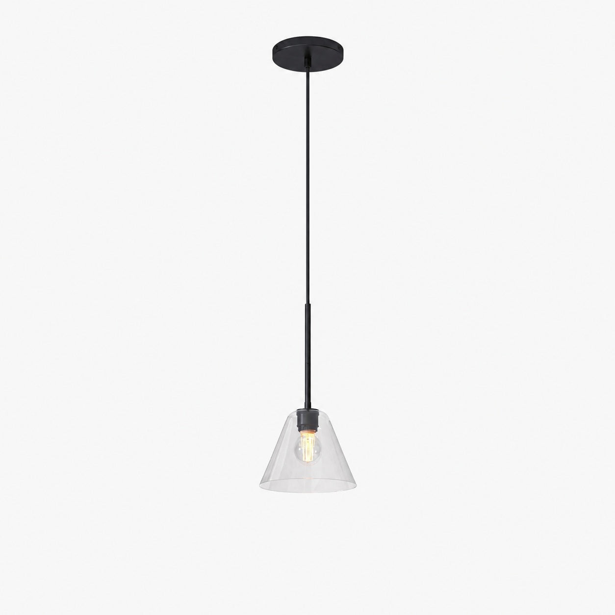 Conica Glass Cone Pendant Lamp – Modern Style Light for Any Room