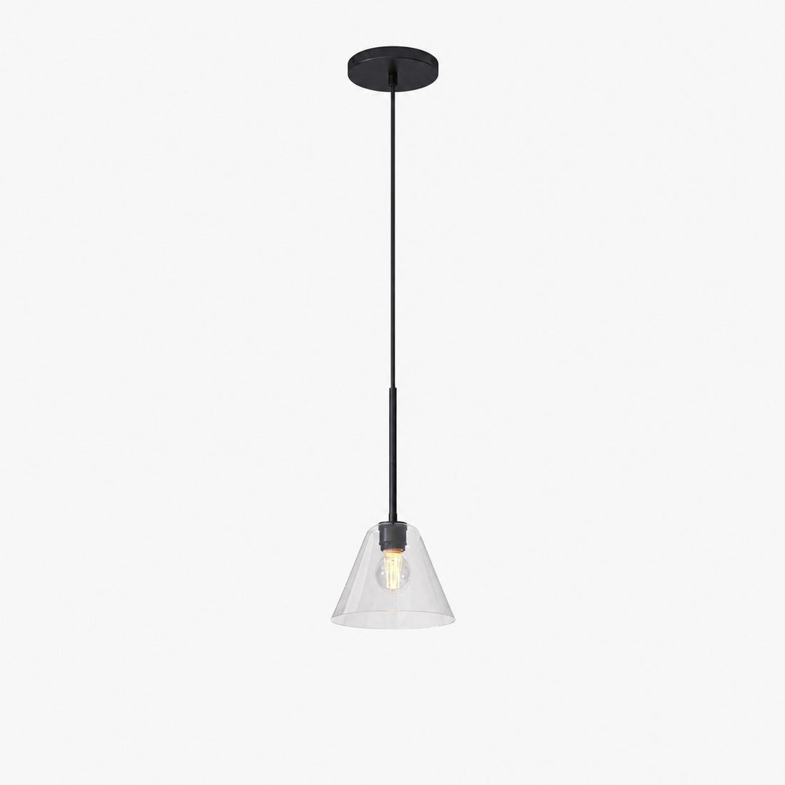 Conica Glass Cone Pendant Lamp – Modern Style Light for Any Room