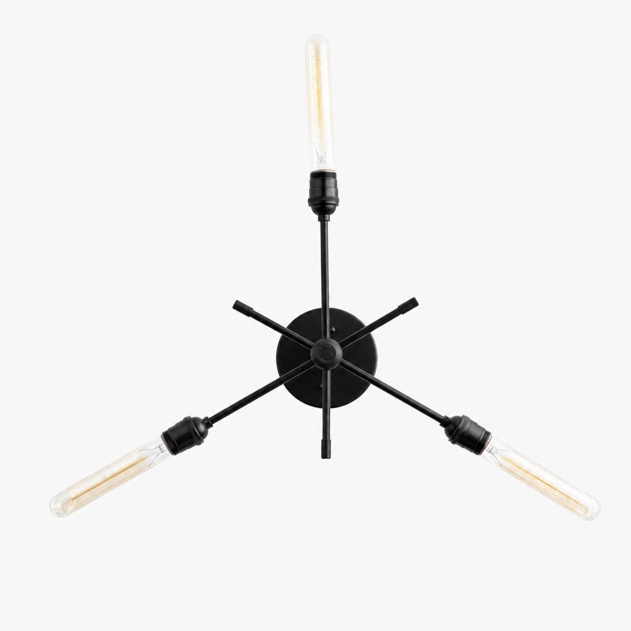 Mobilux Line Industrial Chandelier - Modern Ceiling Light Fixture for Home