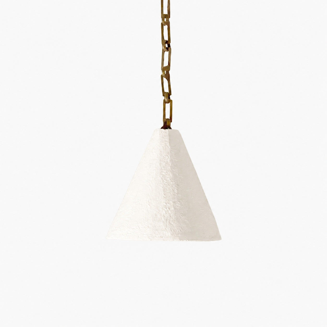 White Plaster Pendant Lamp