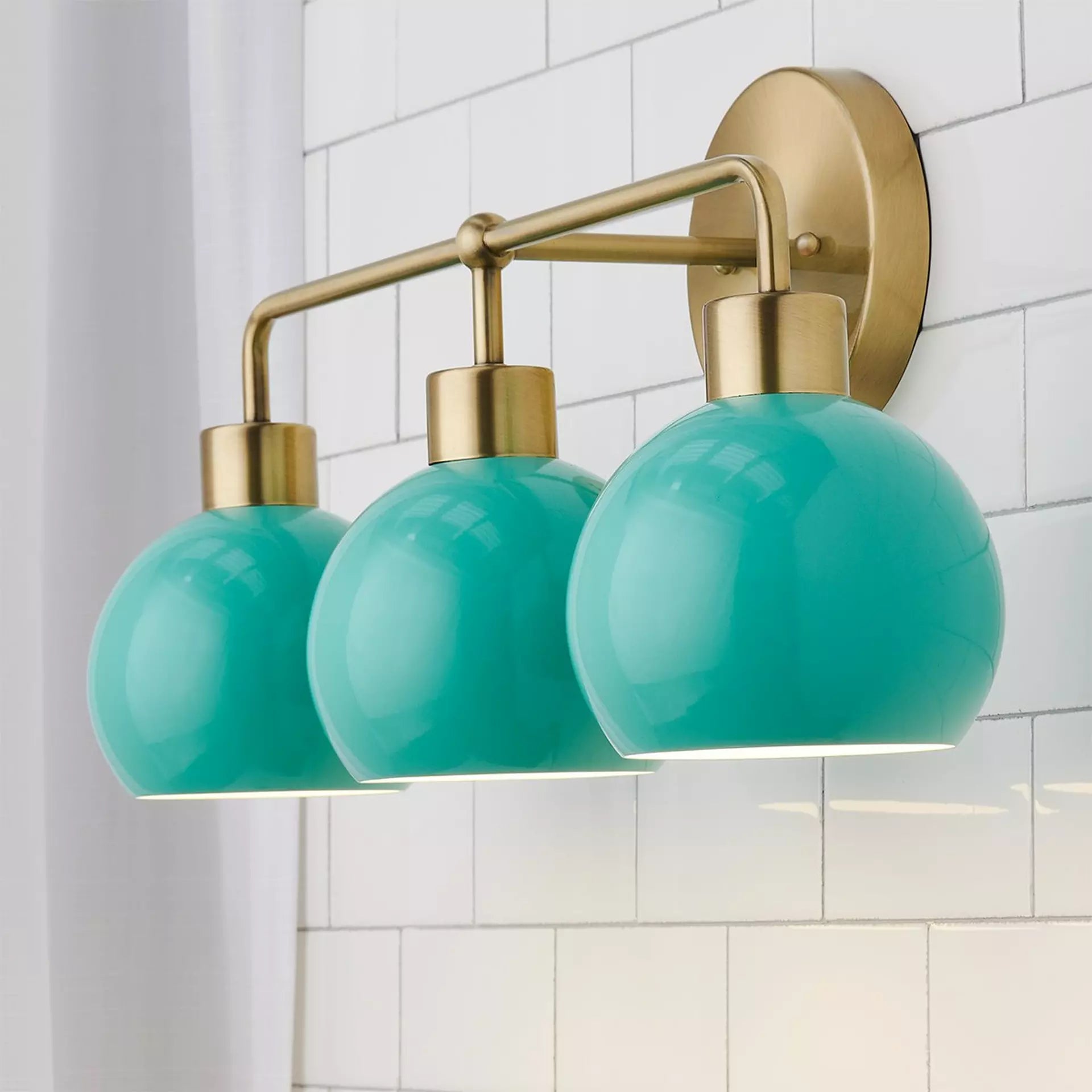 3 Light Bubble Pop Wall Sconce - Colorful Bathroom Wall Light