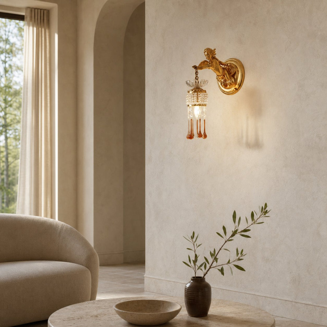 Sabrina Angelic Wall Lamp