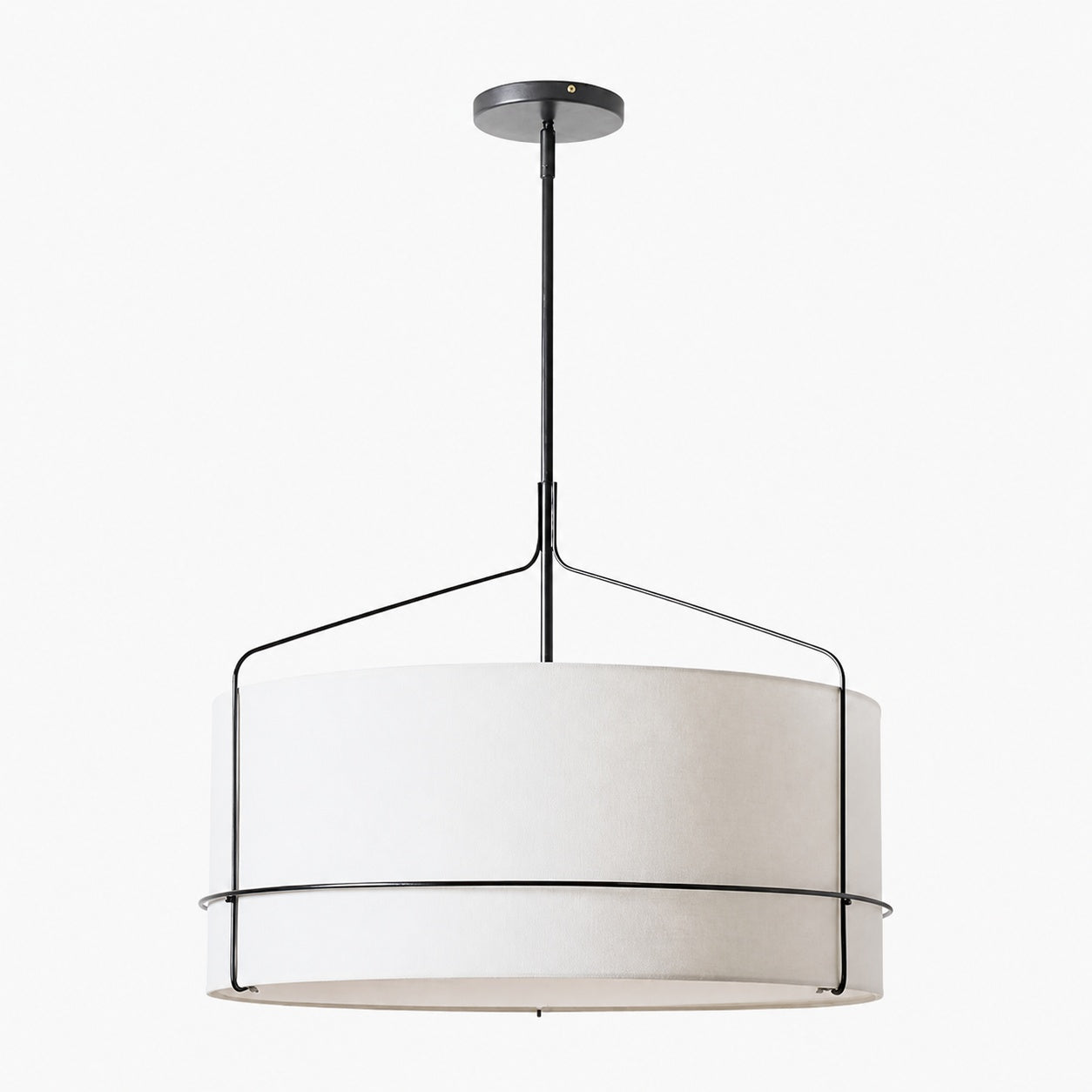 Horelia Pendant - Industrial Ceiling Light with Dark Bronze Metal