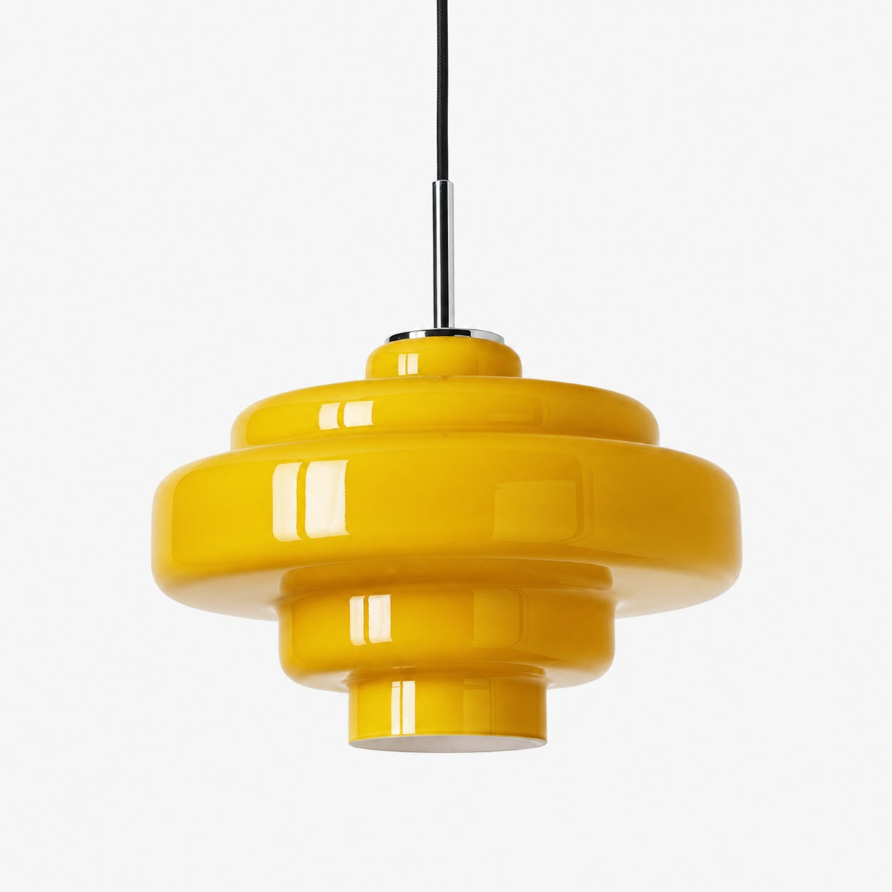 Koloro Millie Glass Pendant Light - Retro Style with Modern Elegance
