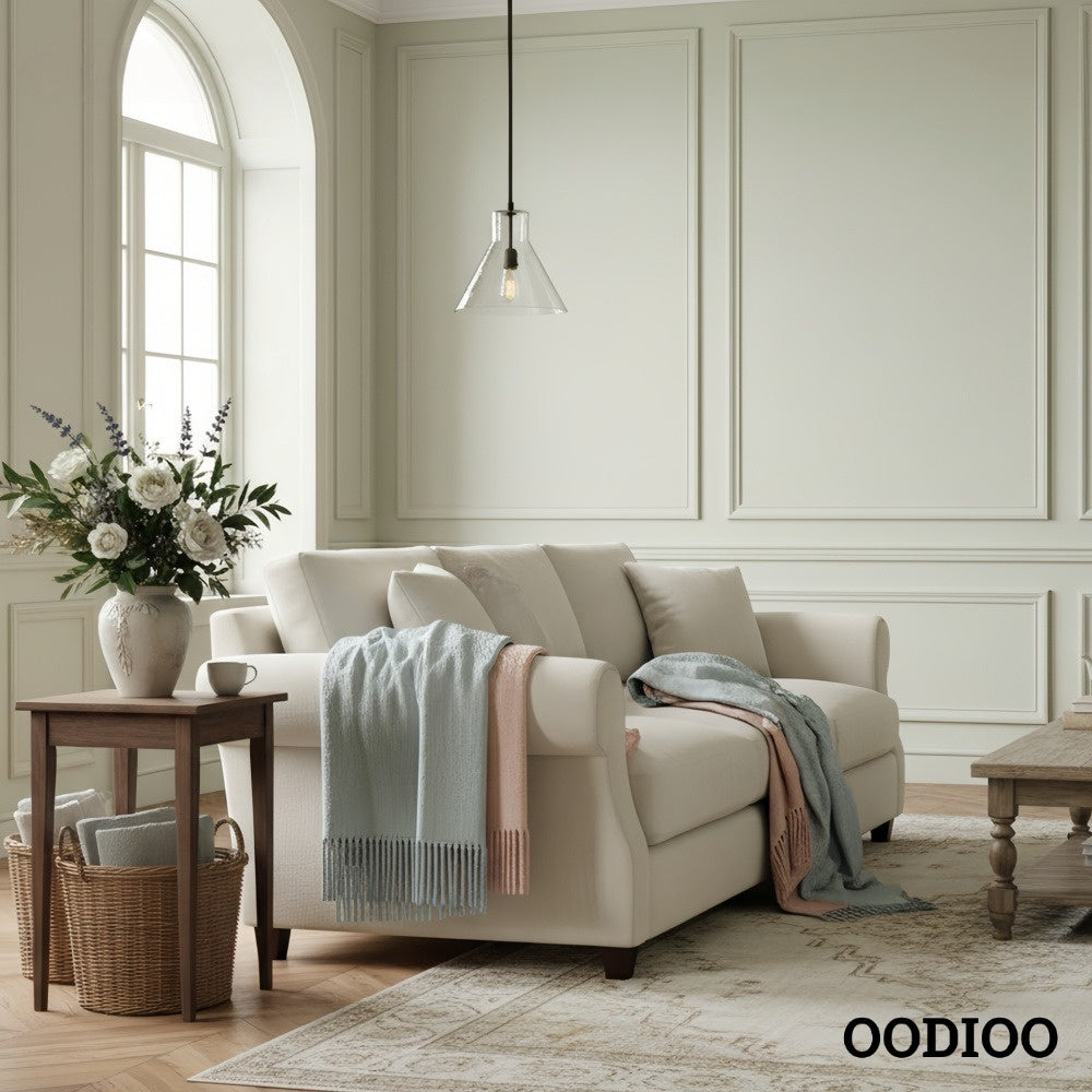 Glavira Industrial Metal Canopy Pendant – Soft Light Diffusing Fixture for Kitchen Islands