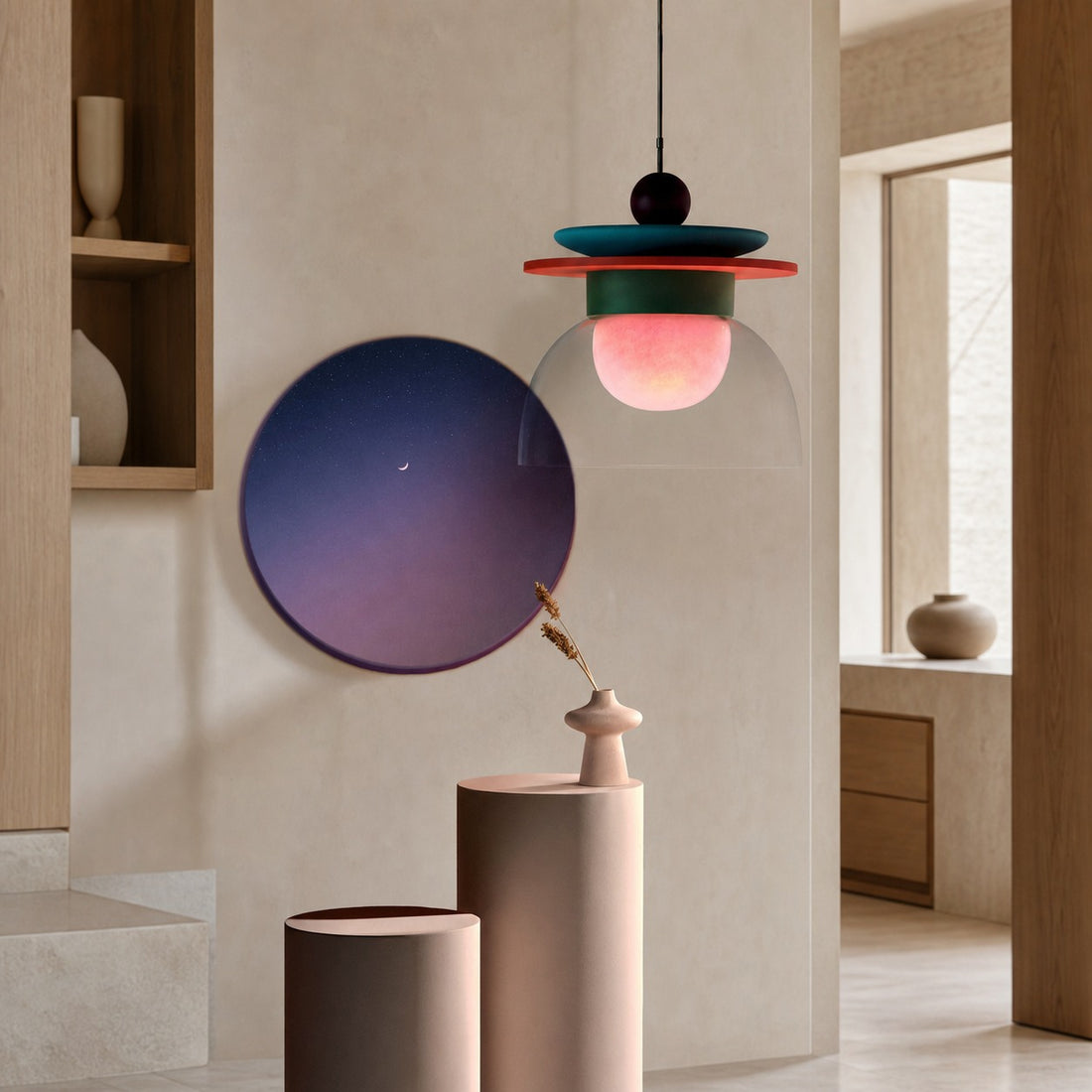 Eirene Glass Pendant Lamp