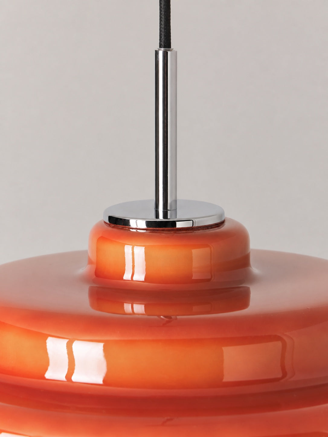 Koloro Millie Glass Pendant Light - Retro Style with Modern Elegance