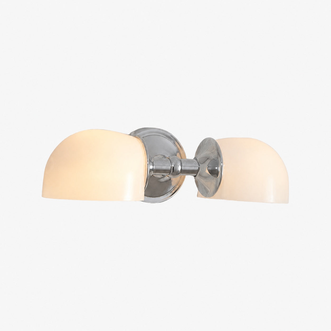 Modern Mercer Double Horizontal Metal Wall Sconce