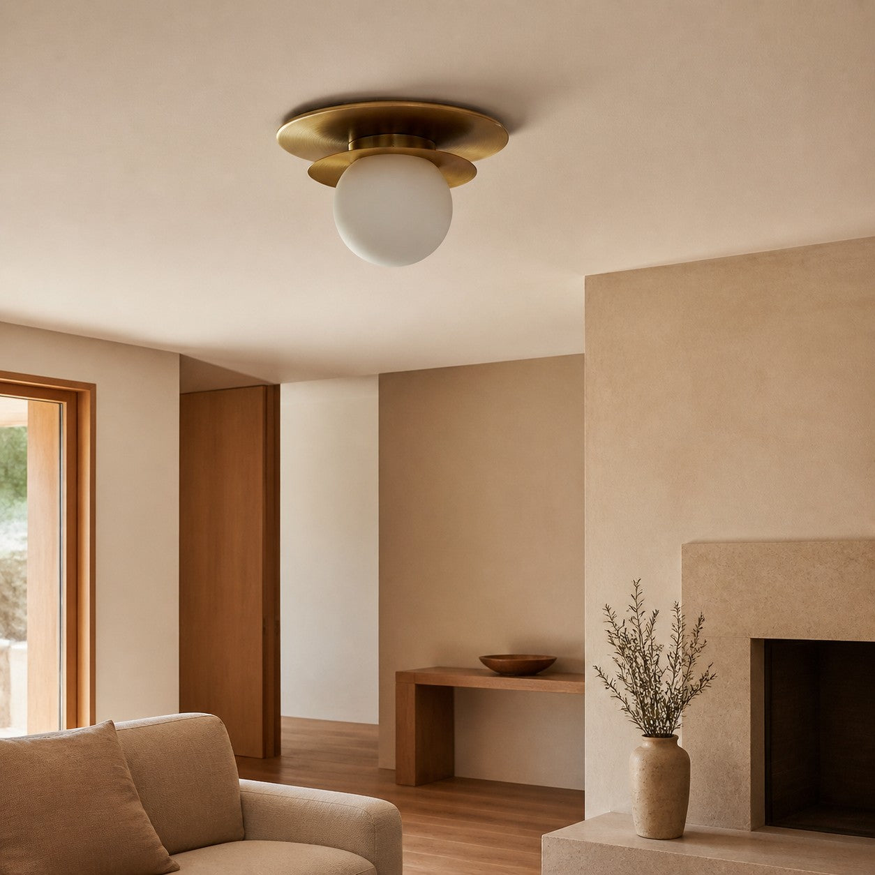 Artivo Layered Modern Brass Ceiling Light - Stylish Home Decor