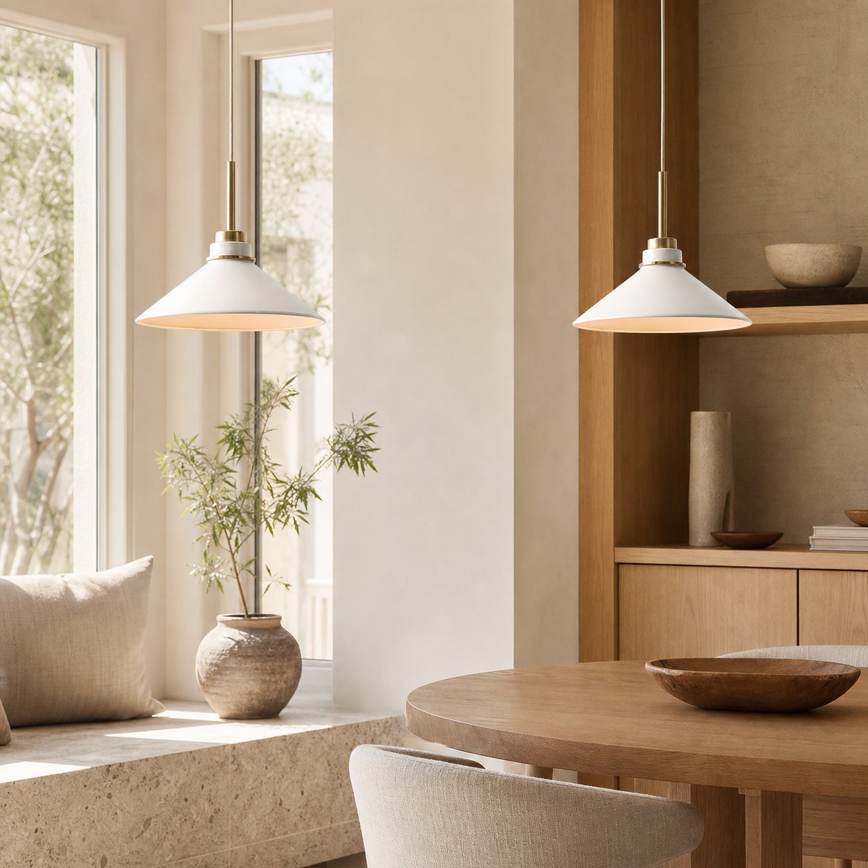 Aurenza Pendant – Minimalist Farmhouse Pendant Lamp for Modern Interiors