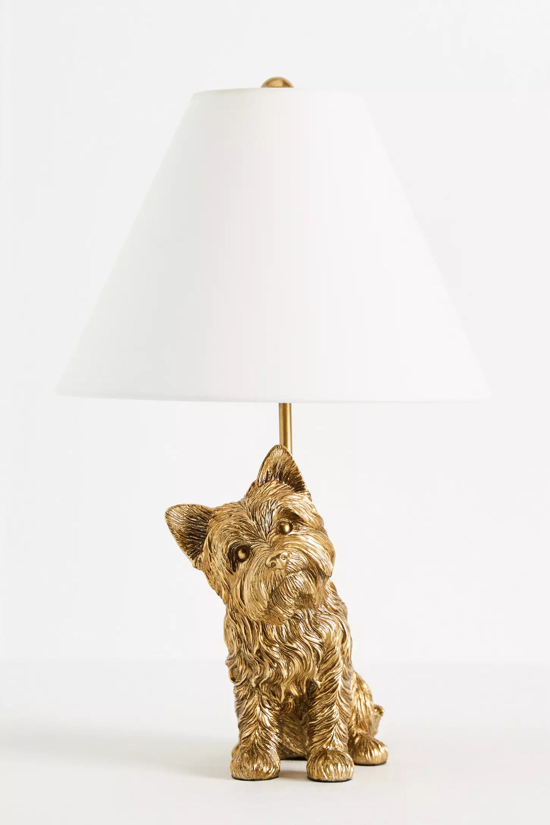 Pawdia Unique Table Lamp - Decorative Ceramic Animal Bedside Lamp