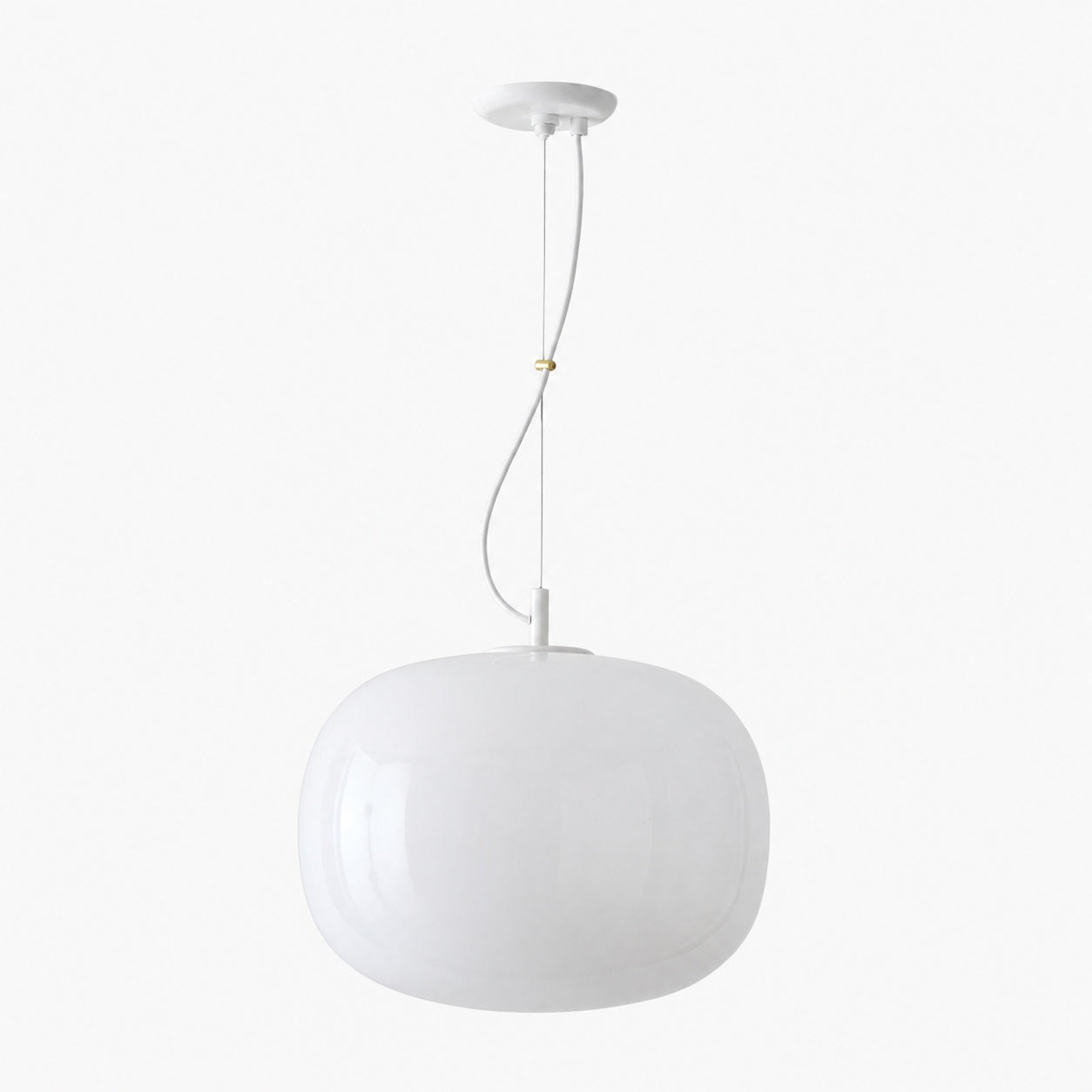 Lumivelle Minimalist Glass Pendant – Adjustable Height Dimmable Design