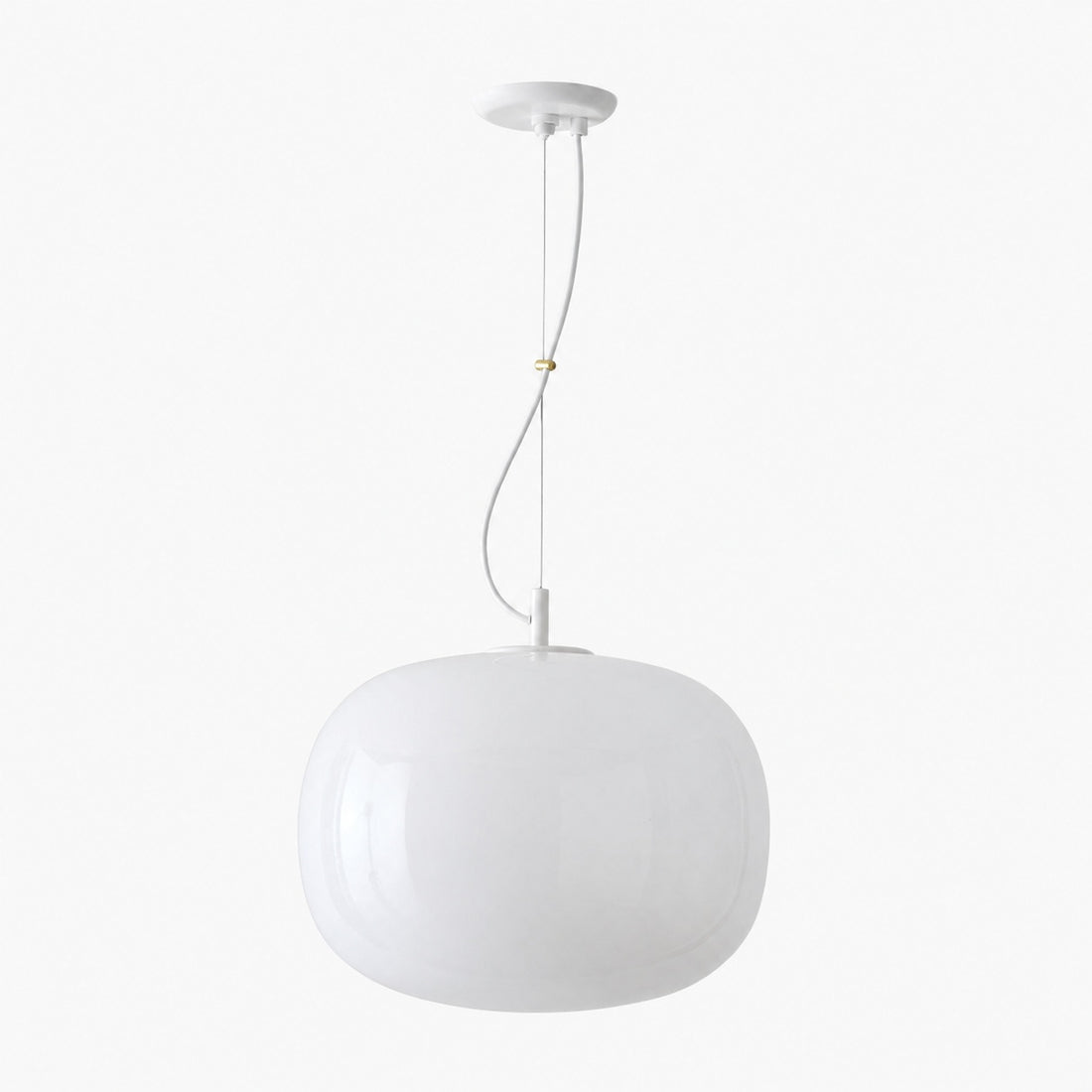 Lumivelle Minimalist Glass Pendant – Adjustable Height Dimmable Design