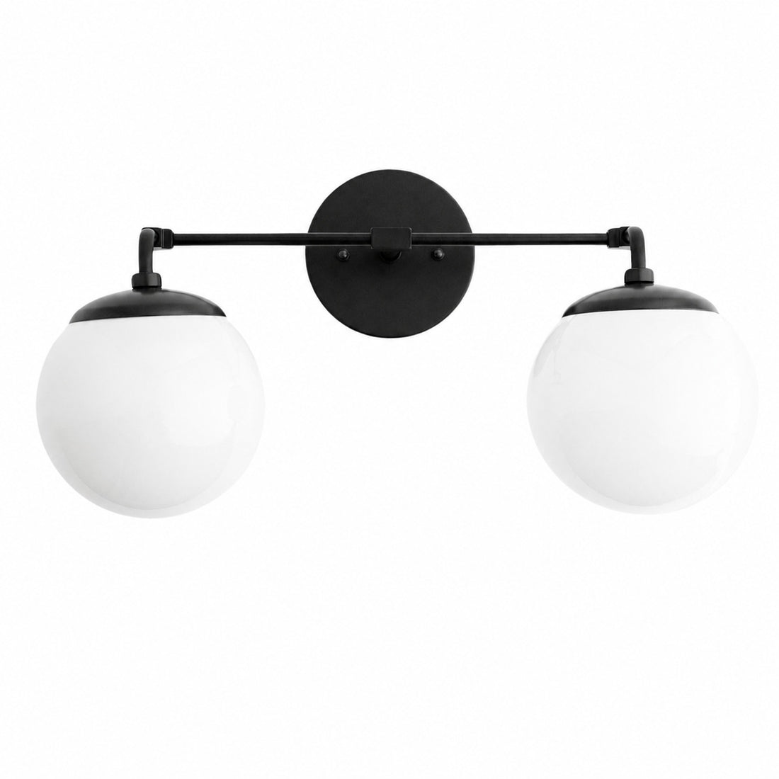 Glorica Glass Wall Sconce - Modern Vintage Vanity Light Fixture