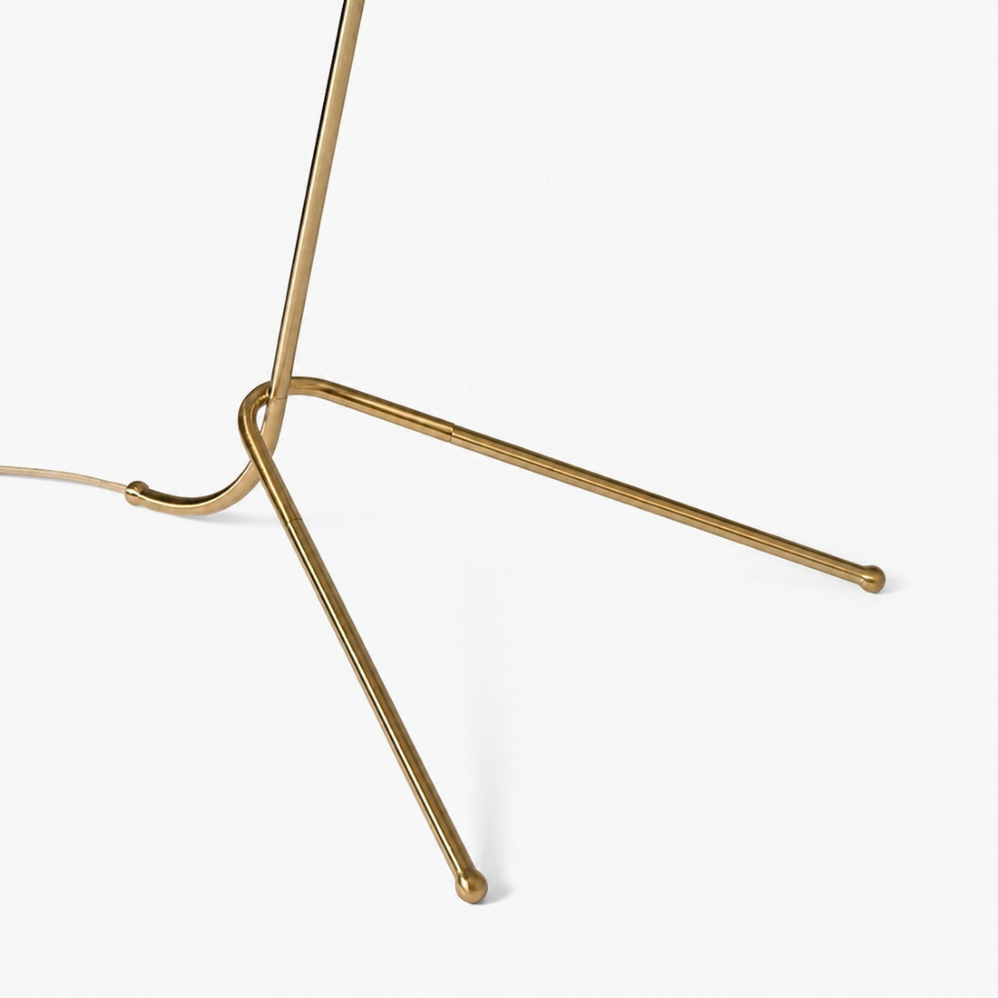 Oslan Scalloped Shade Floor Lamp - Modern Lighting with Arched Base