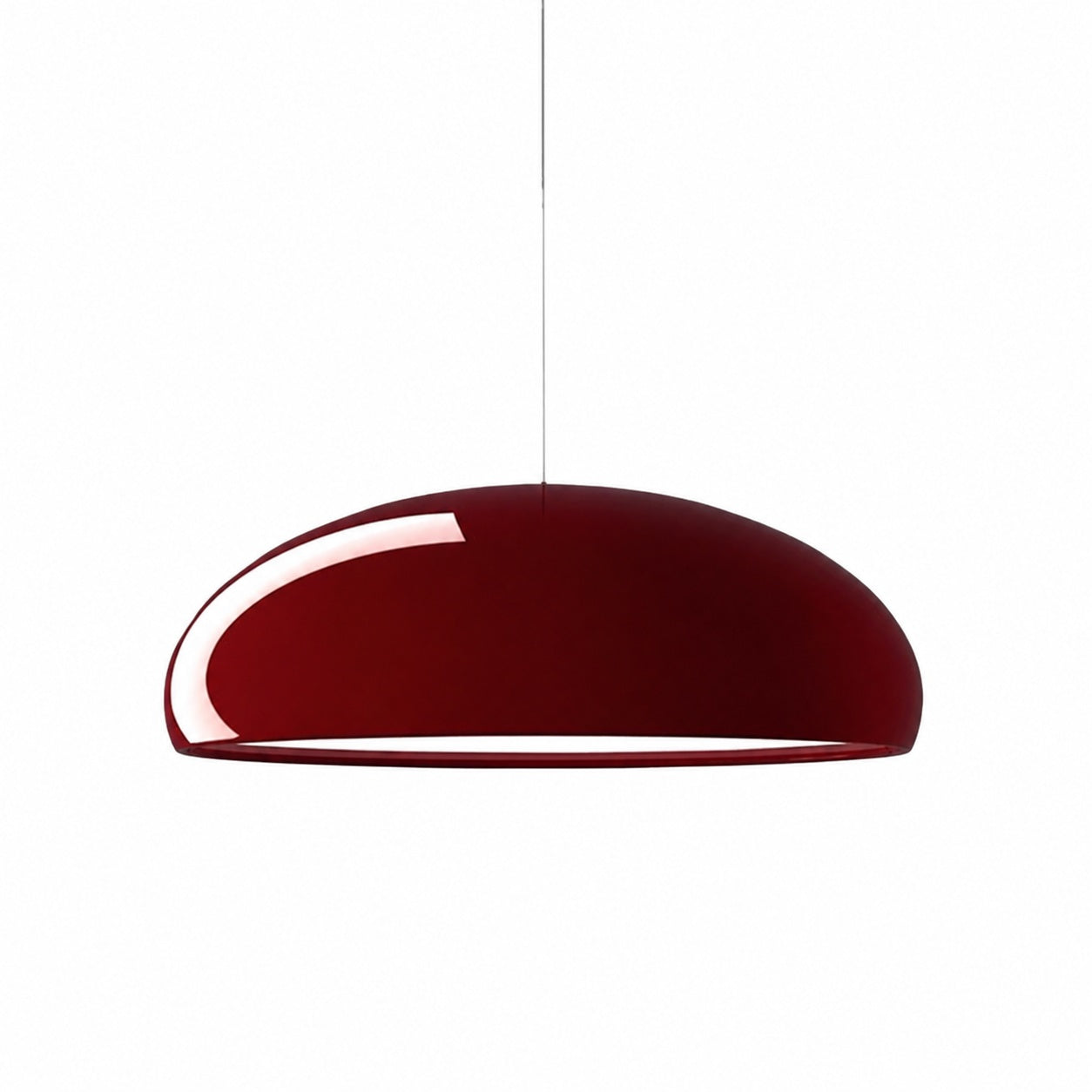 Haelen Colorful Nordic Bowl-Shaped Pendant Light - Modern Bowl Shade Suitable for Dining Room