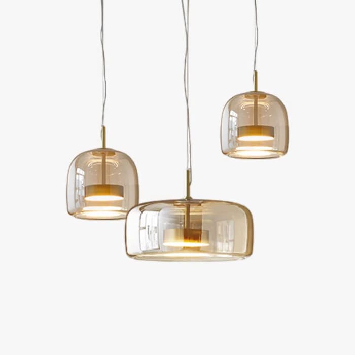 Jube SP Pendant Light - Metro Sphere Glass Jar Suspension Lamp