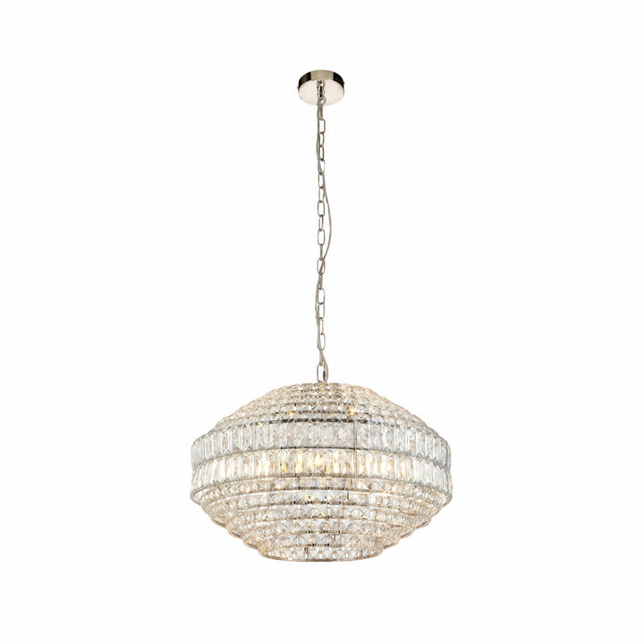 Virelis Style Luxe Crystal Pendant Light – Ambient Lighting for Kitchens & Hospitality Spaces