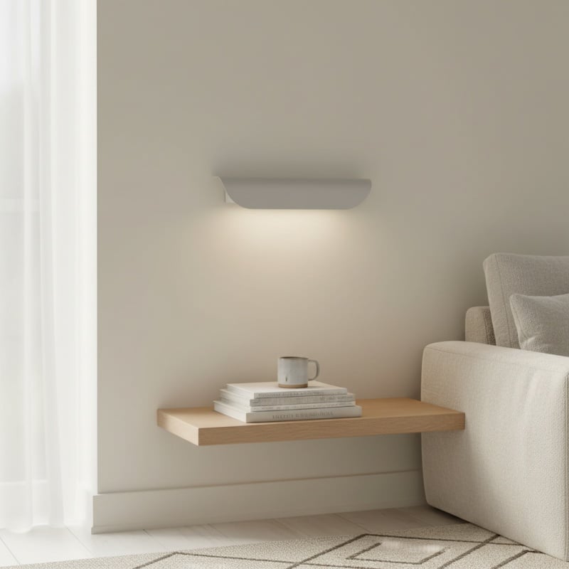 Hidra Modern Metal Wall Sconce – Minimalist Down-Light Sconce for Modern Homes