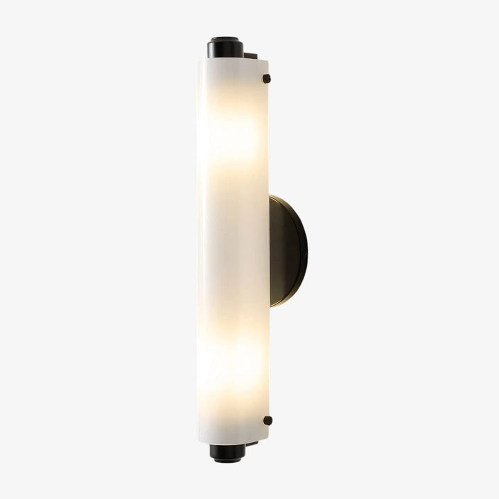 Vilonass Modern Glass Wall Sconce - Elongated Minimalist Design for Indoor and Outdoor Spaces