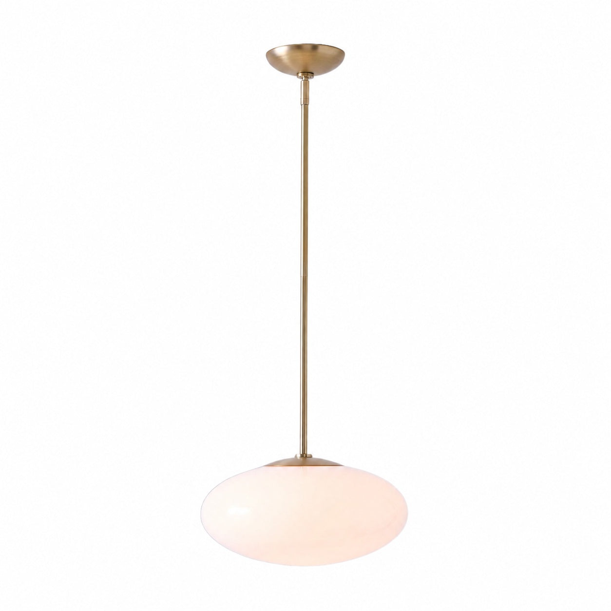 Ovalitus Elegant Oval Pendant Brings Mood Lighting for Kitchen Island