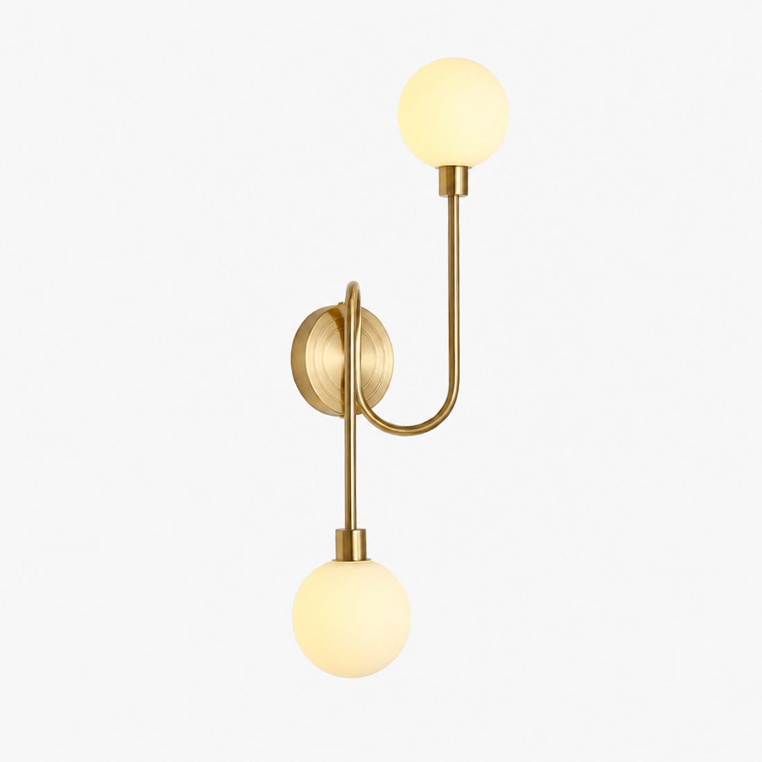 Holten Brass Armed Sconce