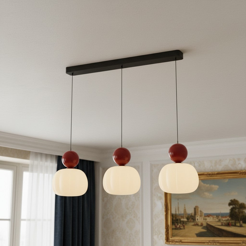 Ornavigo Modern Art Deco Pendant Light - Bauhaus Inspired Lighting for Kitchen Island