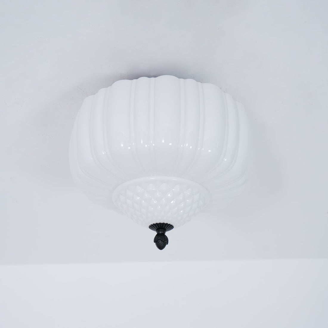 Elegant Palace - Style Glass Ceiling Lamp