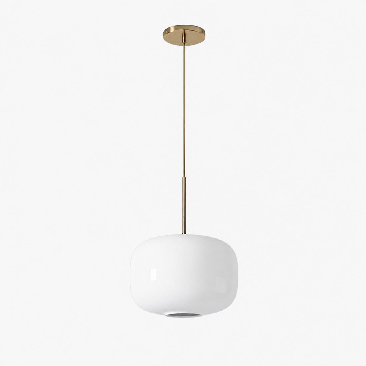 Lumivelle Pebble Pendant Light - Adjustable Glass Shade - Modern Lighting