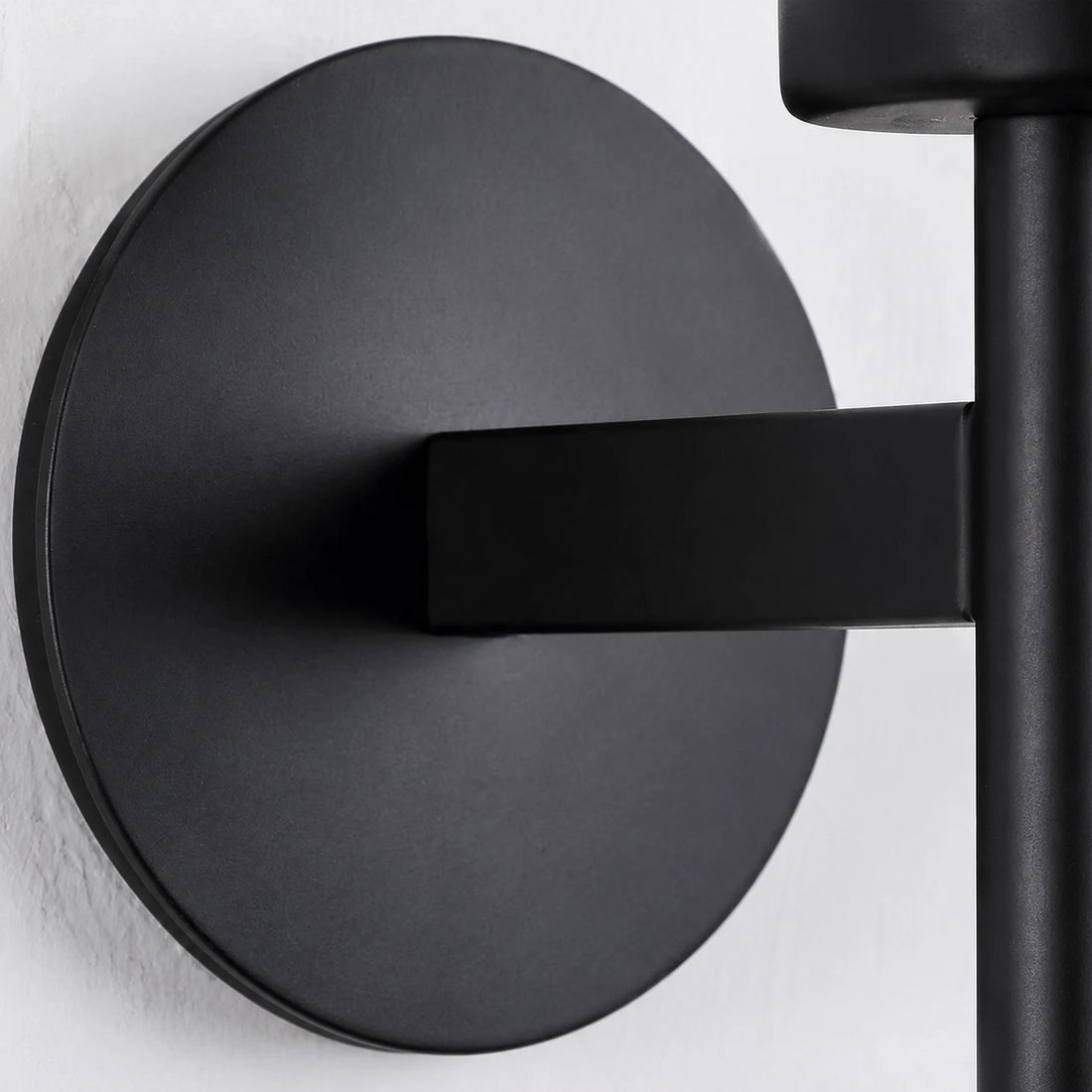 Main view of rippled glass outdoor wall sconce