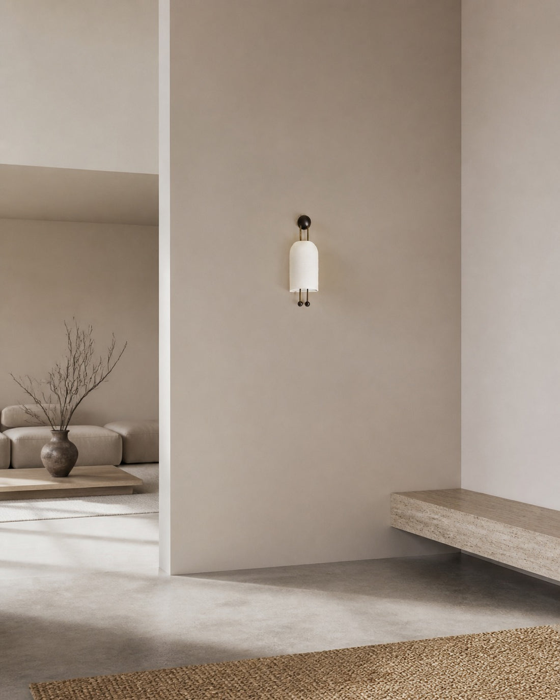 Lantern Glass Sconce