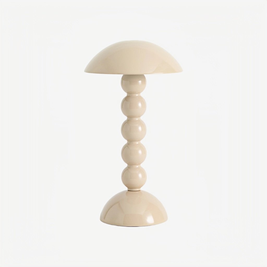 Modo LED Table Lamp – Orb-Stacked Base Mushroom Shade Perfect for Living Room or Bedroom
