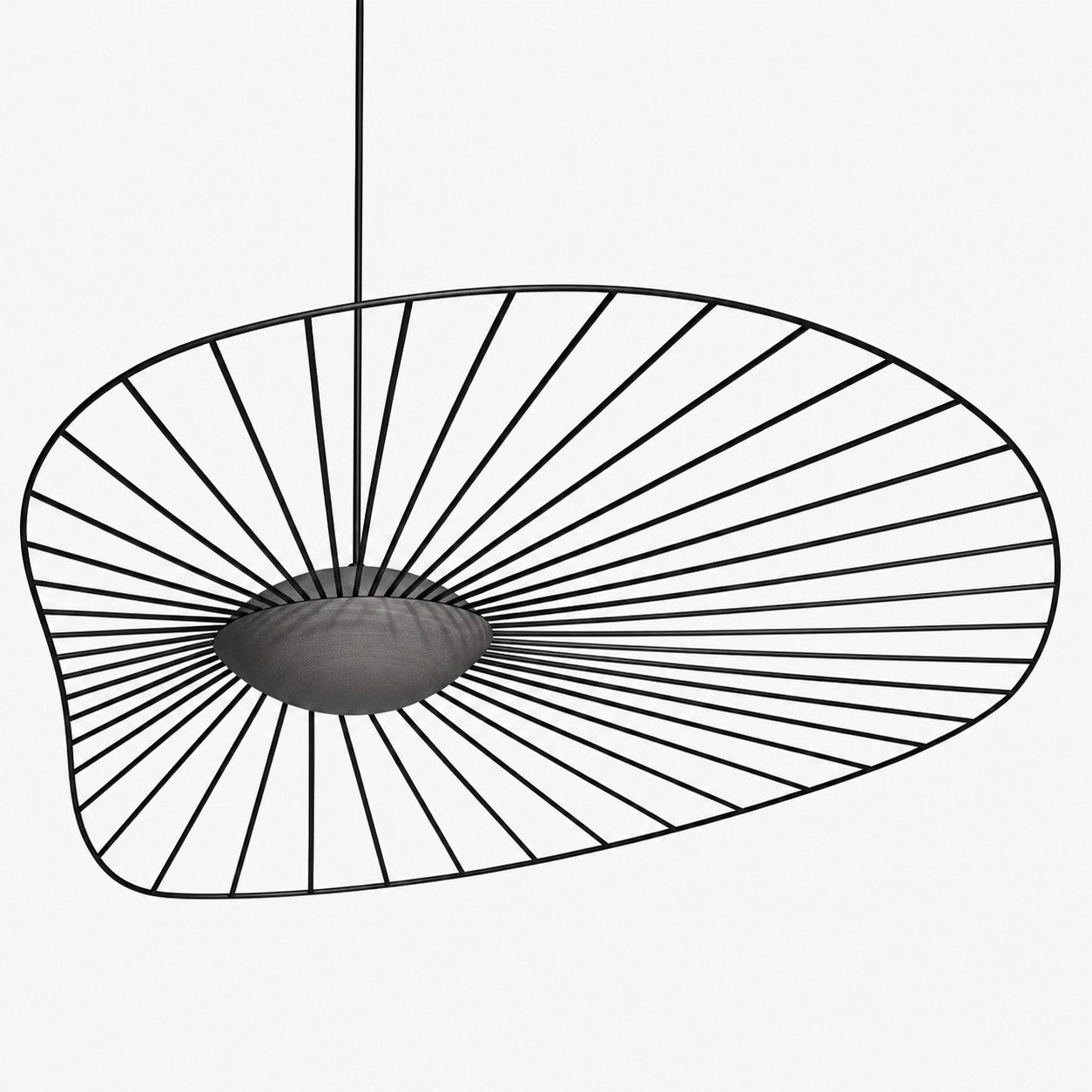 Spirava Modern Straw Hat Pendant Lamp - Nordic Hanging Light for Living N49