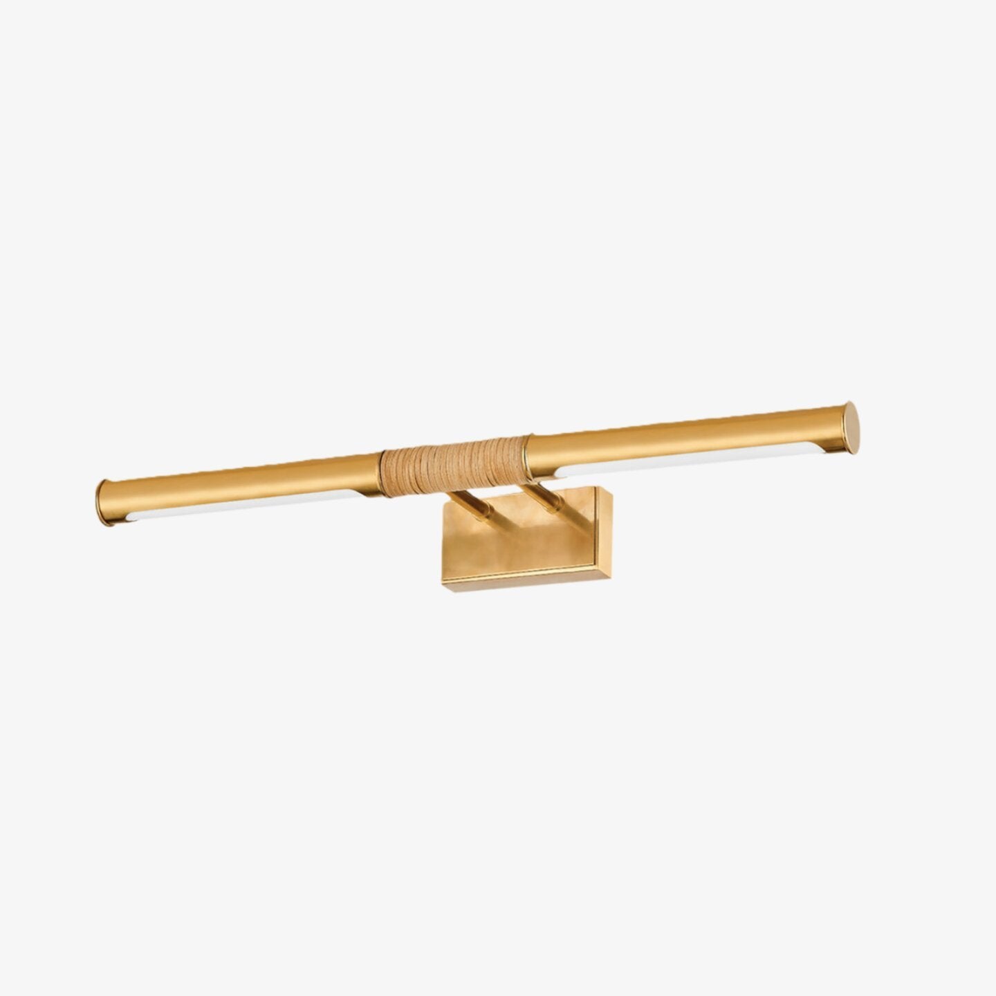 Aurix Picture Light - Slim Wrapped‑Center Bar Design Metal Finish Wall Lamp for Gallery & Hallway