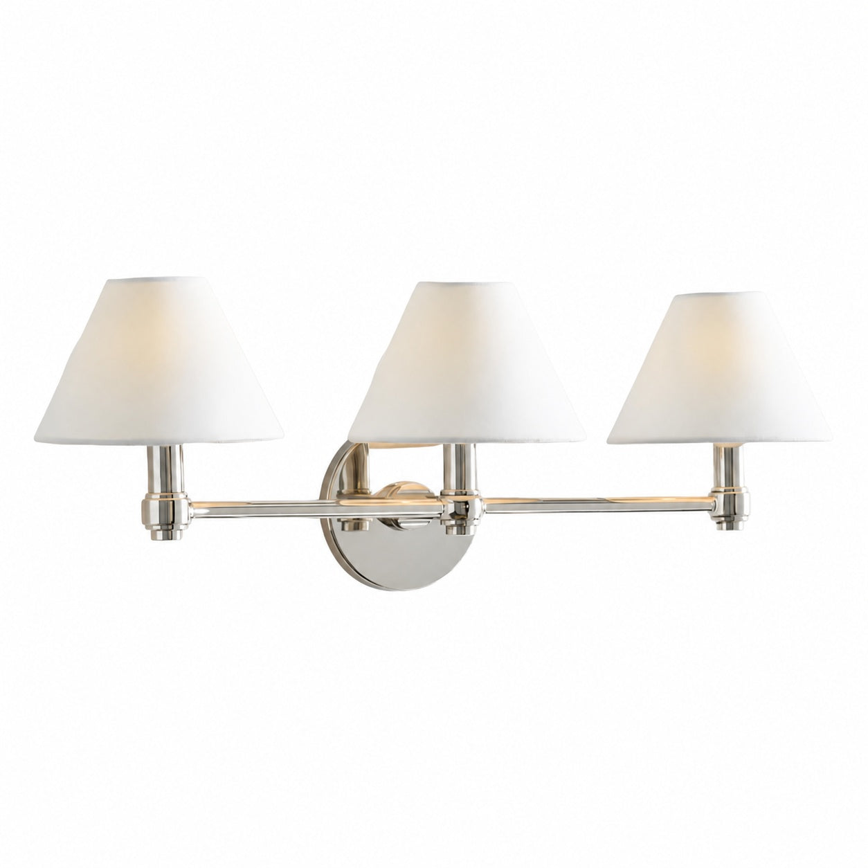 Roven Metal Wall Sconce – Sleek Metal Single or Triple Sconce for Vanity or Bathroom