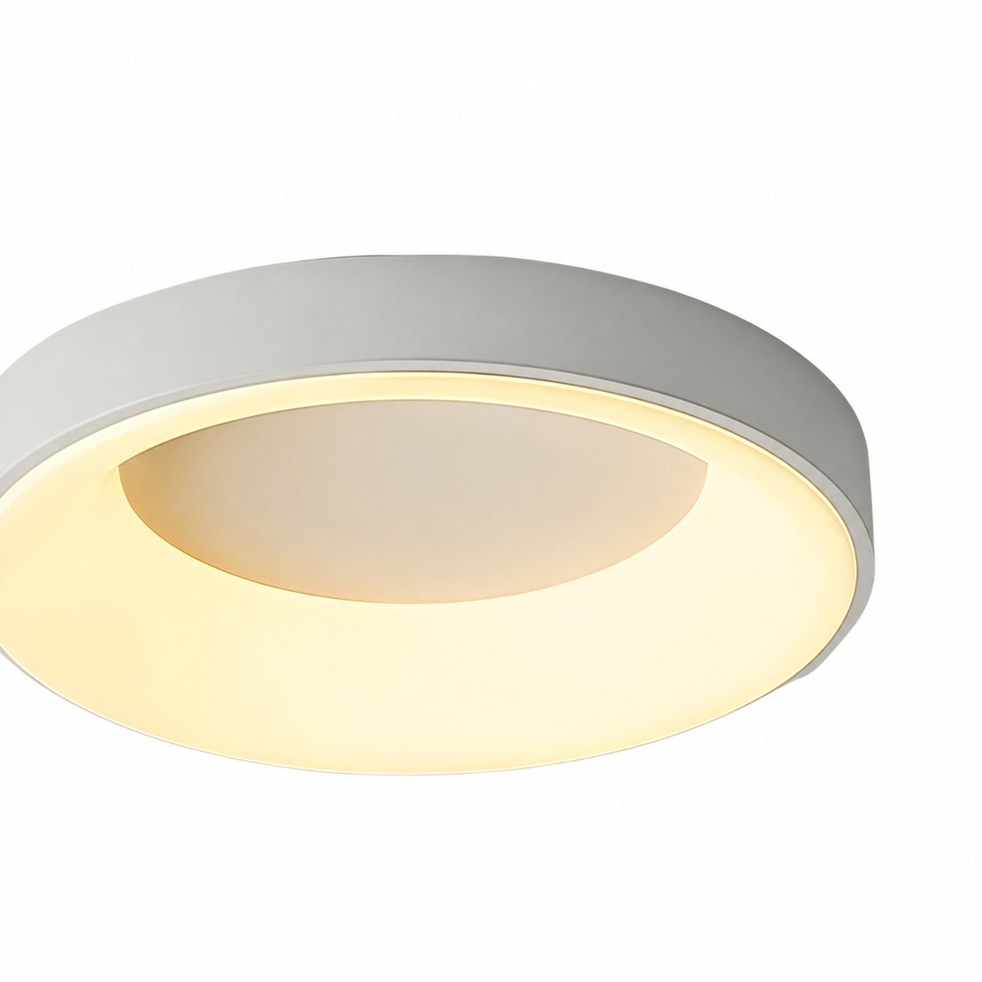 Lumiflexa Modern Round Ceiling Light Acrylic Shade for Bedroom and Hallways