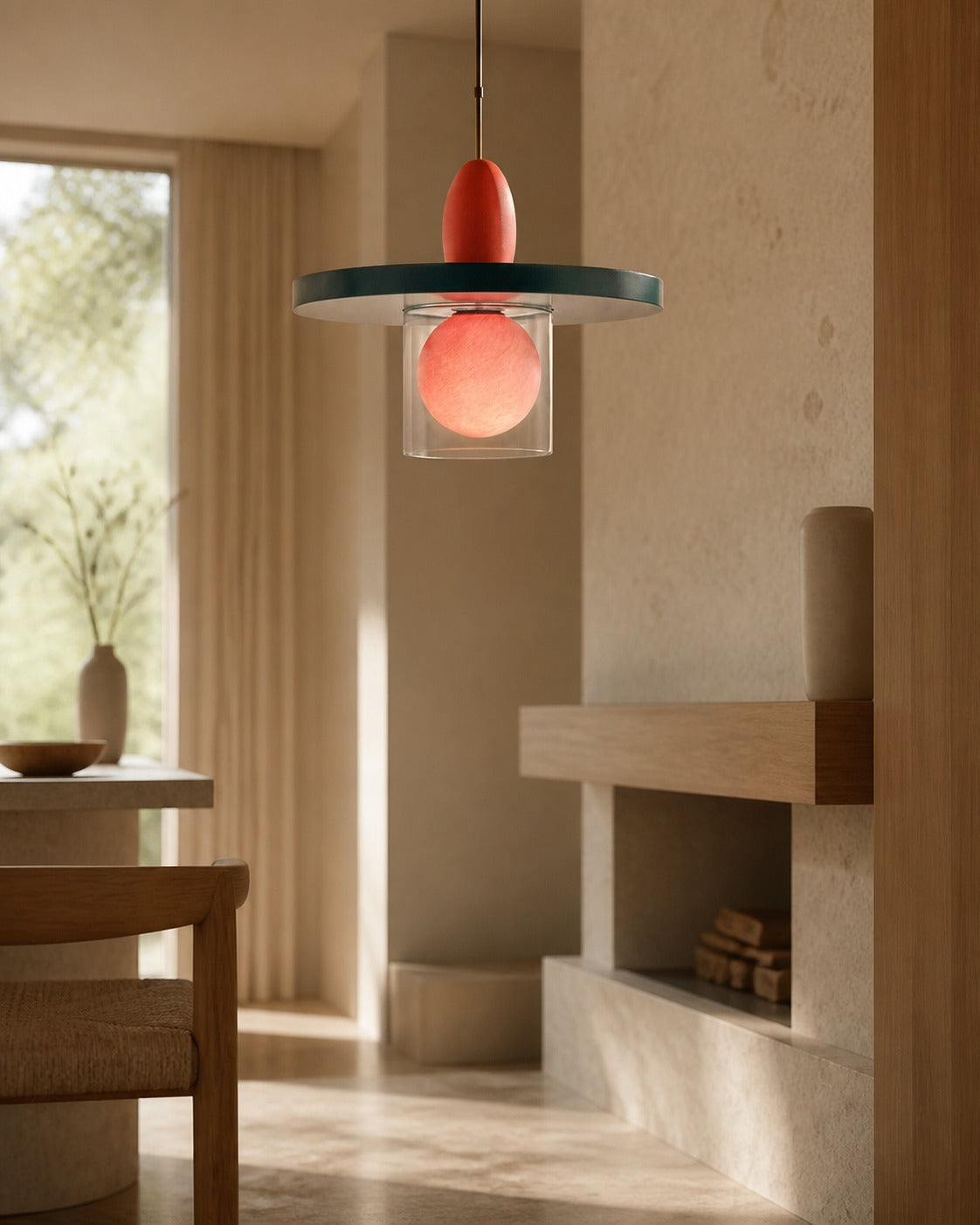 Eirene Glass Pendant Lamp
