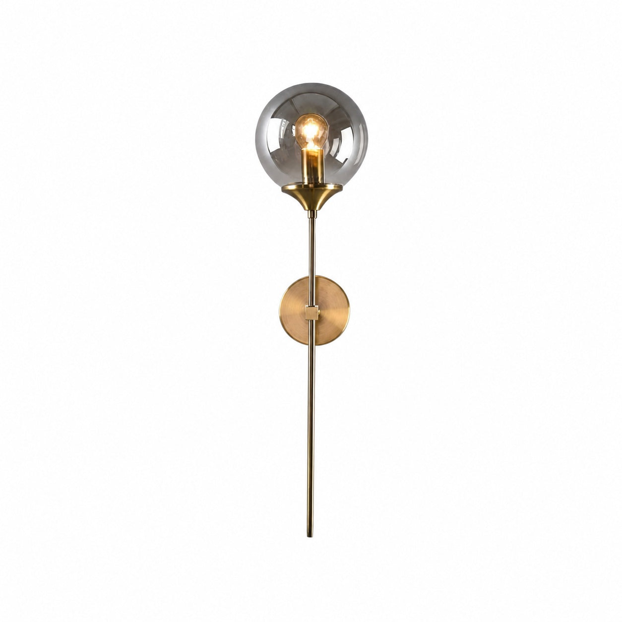 Beanaura Wall Lamp Nordic Glass Ball Metal Design – Modern Indoor Lighting for Living Room
