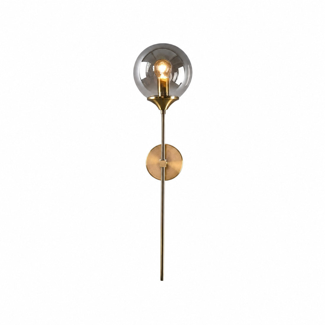 Beanaura Wall Lamp Nordic Glass Ball Metal Design – Modern Indoor Lighting for Living Room