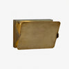 Vintage Brass Sconce with Flip Front - Artistic Metal Style