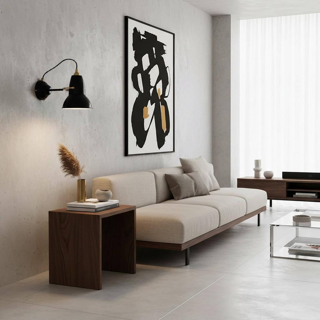 Original 1227 Industrial Style Adjustable Metal Wall Light with Swivel Arm for Bedroom