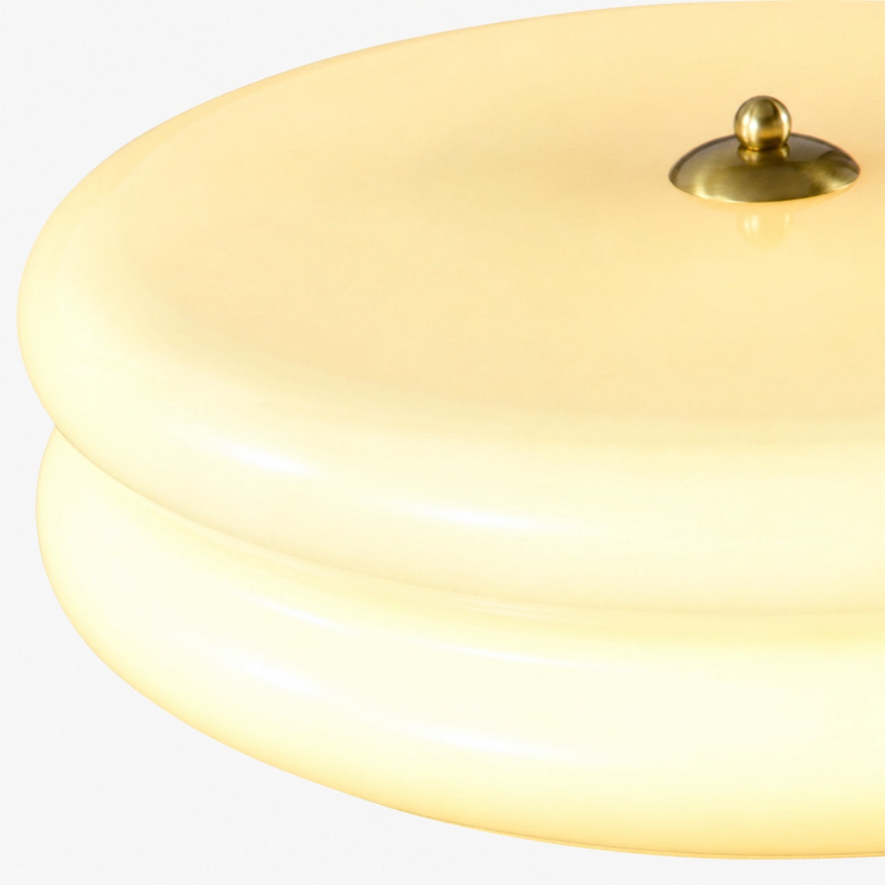 Opalix Soft Curved Ceiling Light – Art Deco Inspired Decorative Ceiling Lamp for Indoor Spaces N08