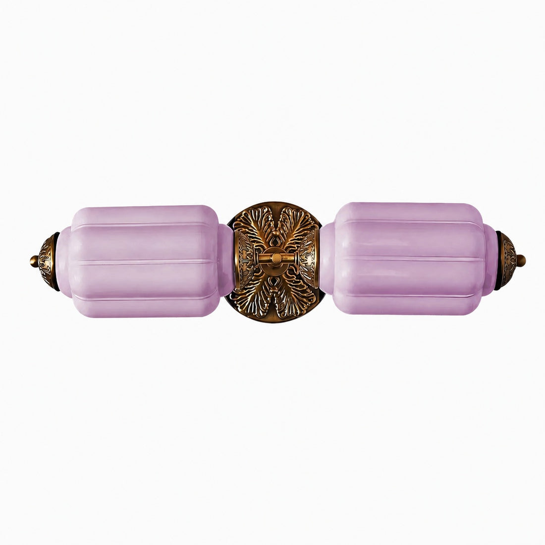 Eloise Brass Wall Sconce – Elegant Milk Glass Vintage Lighting