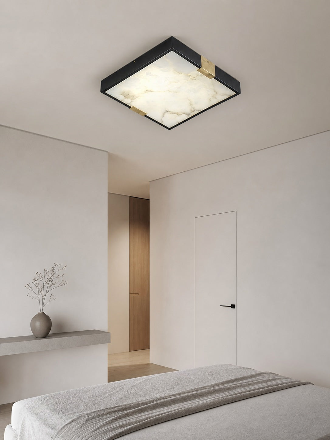 Lucien Alabaster Ceiling Light