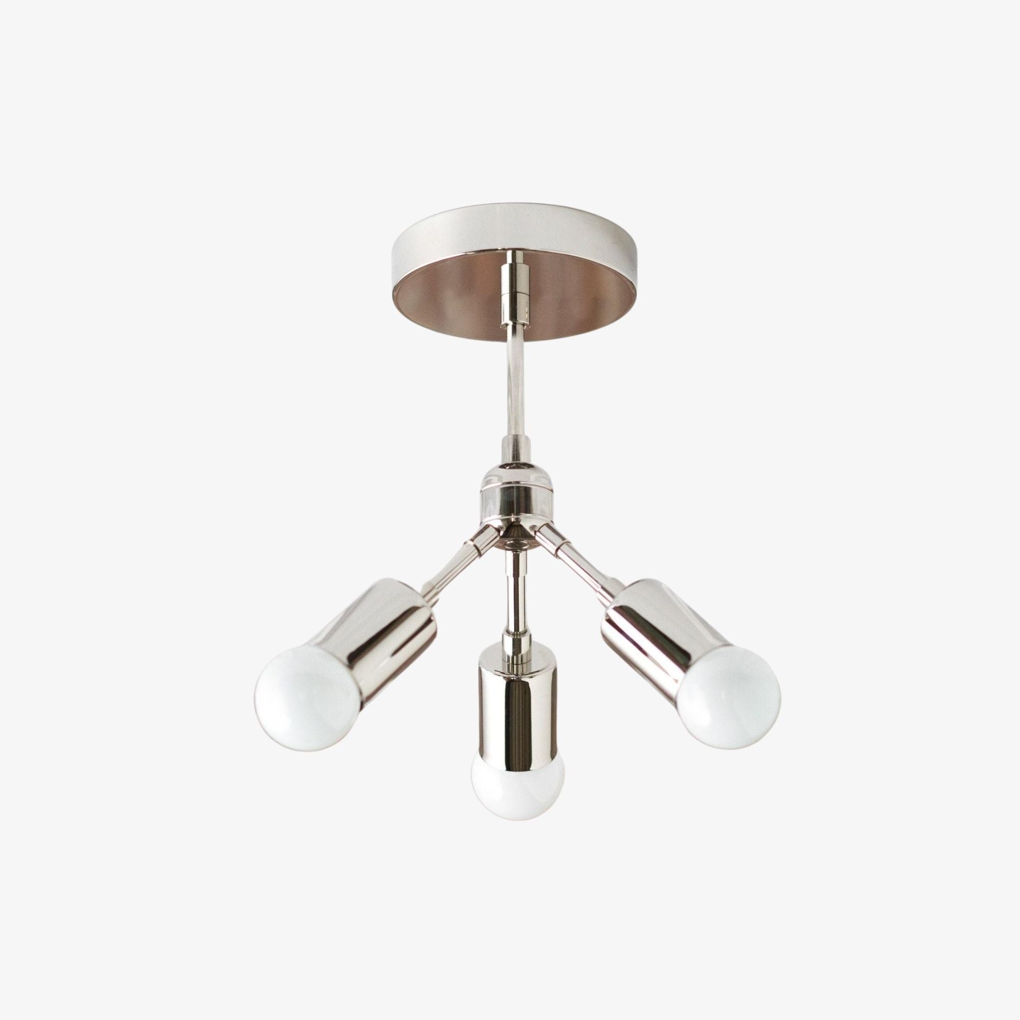 Lumen Art Deco Inspired Ceiling Lamp – Elegant Minimalist Flush Mount for Home Interiors
