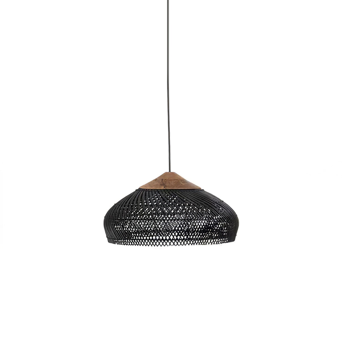 Harp Braided Rattan Pendant Lamp