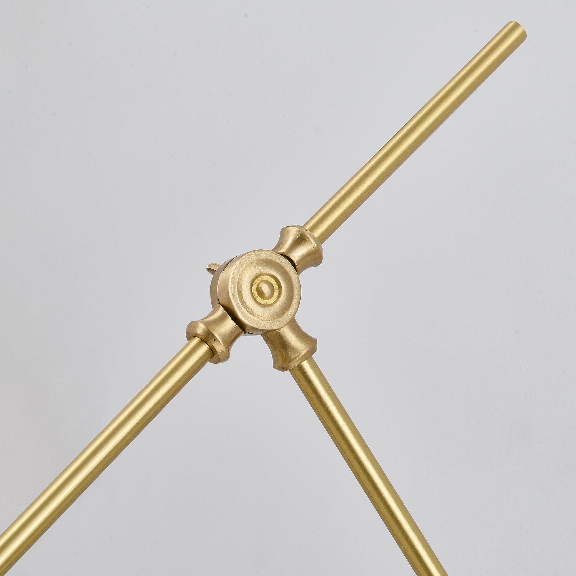 Vintage Metal Adjustable Swing Arm Wall Lamp