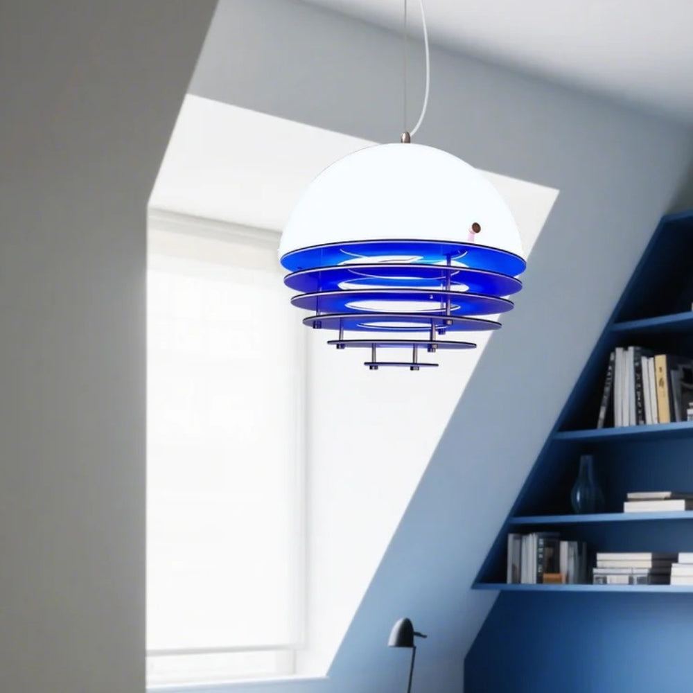 Modern Sunset Pendant – Orange & Blue Mood Light For Any Room