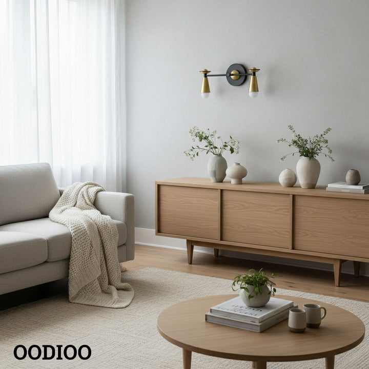 Pyralis Cone Sleek Wall Light - Perfect for Bedroom & Bathroom Vanity Lighting